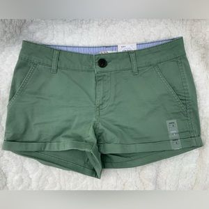 SO Army Green Shorts NEW Sz. 5